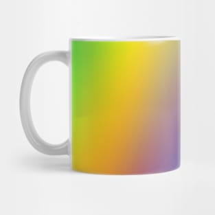 blue green red yellow abstract texture Mug